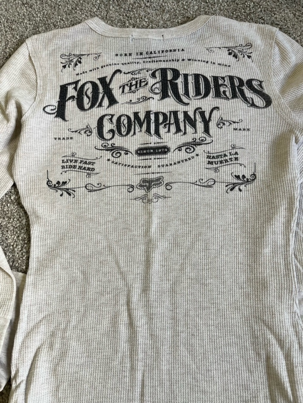Vintage Fox Long Sleeve
